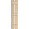 Ekena Millwork Rustic Two Board Spaced Board-n-Batten Sandblasted Faux Wood Shutters, 11 1/2W x 64H, PR SHUBSS11X64SDPR - alternate 17